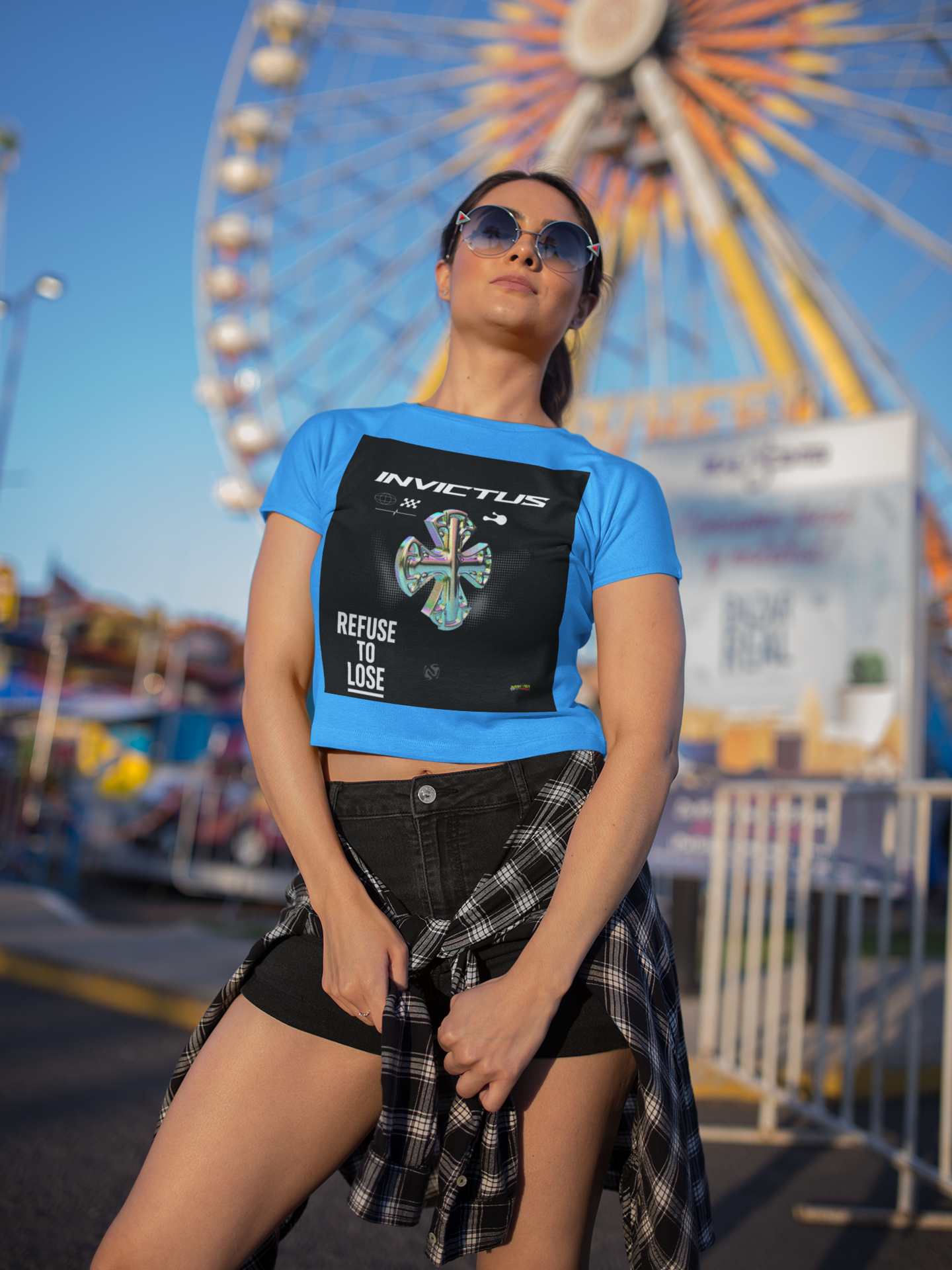 Invictus Refuse To Lose | Bold Women’s Empowerment Tee