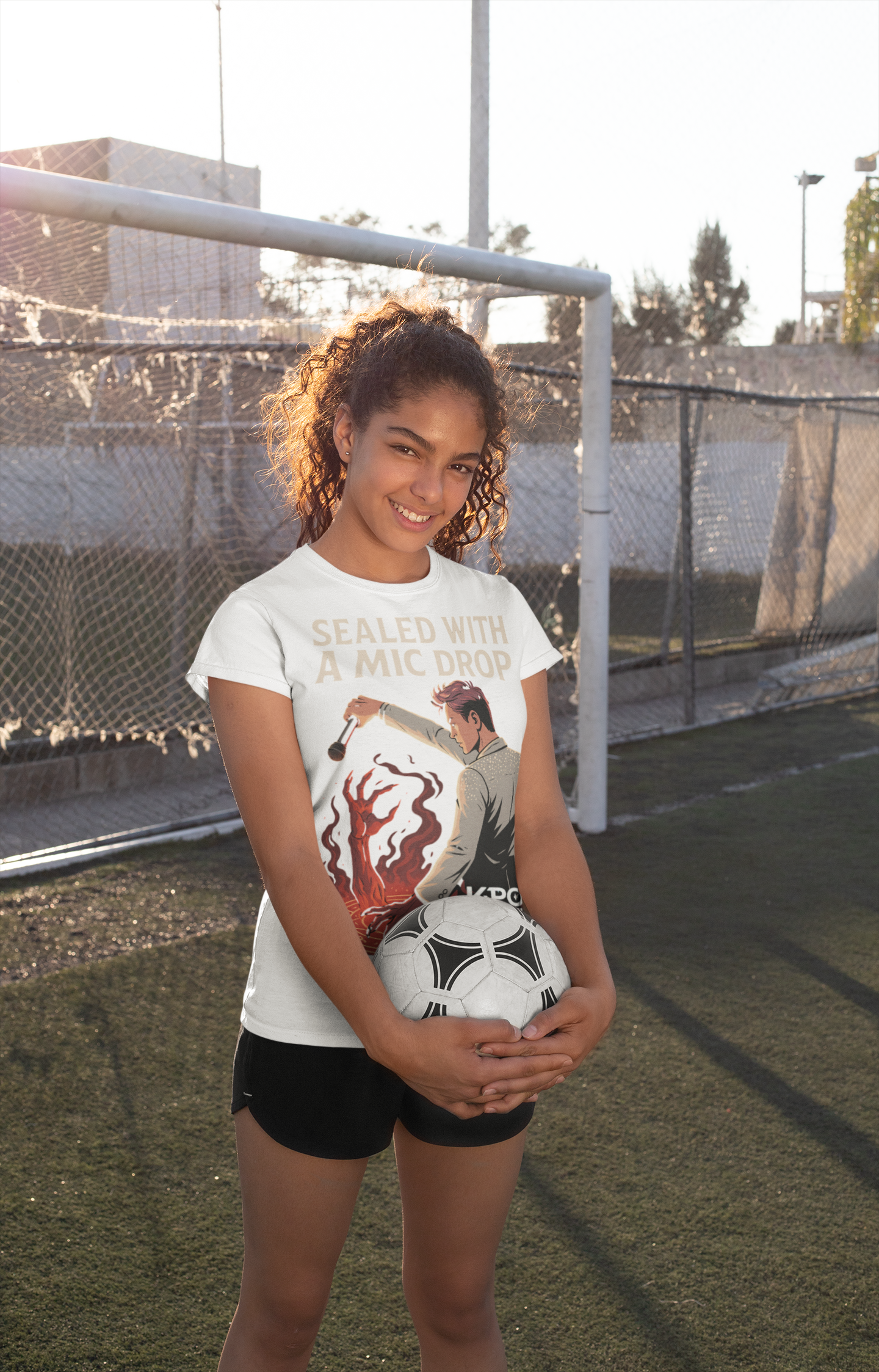 Sealed With a Mic Drop | K-Pop Demon Hunters Graphic Tee