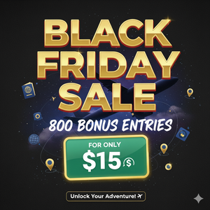 Black Friday Sale: Win $4K Webjet Travel OR 100" Hisense TV! | 800 BONUS ENTRIES FOR $15!