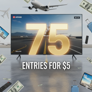 15x Entries! Get 75 Entries for Just $5 | Limited Time