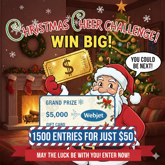 Ultimate Entry! 1500 for $50 & Win $5k Webjet Card