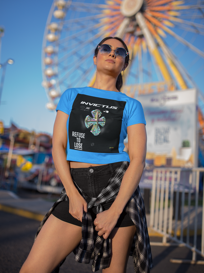 Invictus Refuse To Lose | Bold Women’s Empowerment Tee