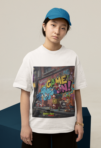 Game On!” Retro Mashup Kids Tee (BoomGen Kids Drop) - 2 entries for every dollar spent!