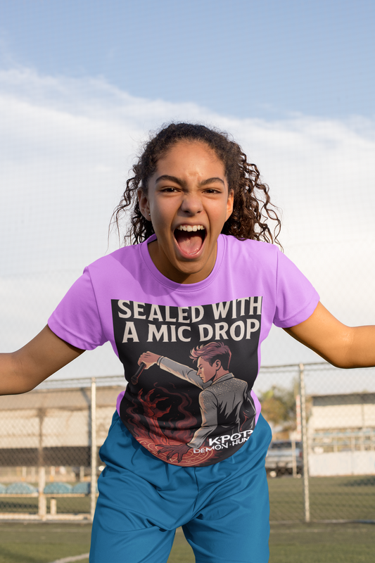Sealed With a Mic Drop | K-Pop Demon Hunters Graphic Tee