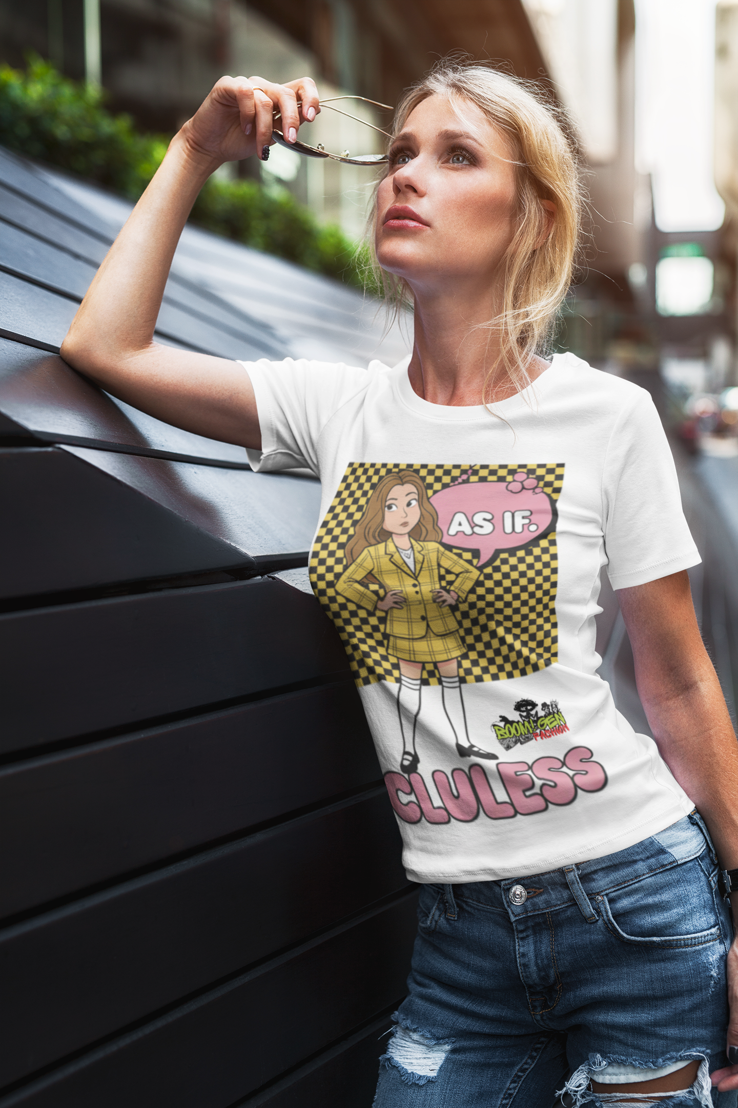 "As If" Clueless Inspired T-Shirt - 2 bonus entries for every $1 spent