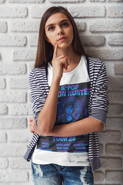 K-Pop Demon Hunters World Domination Tour 2025 Graphic Tee